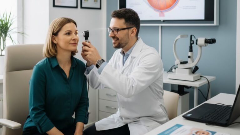 sirene badanie dna oka