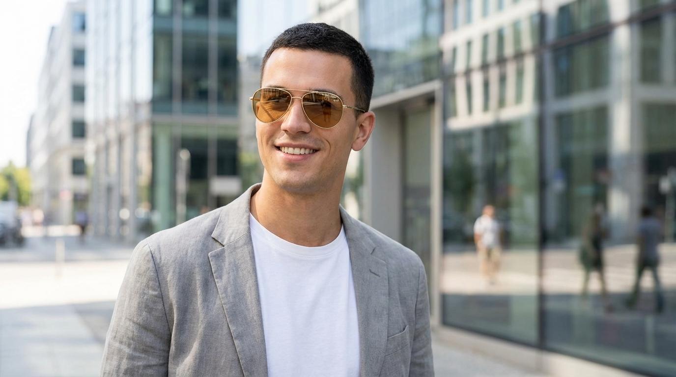 okulary pilotki — klasyka, która pasuje niemal każdemu